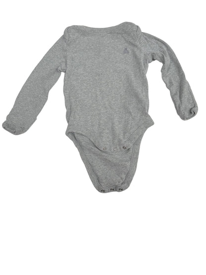 Baby Gap Gray Long Sleeve Bodysuit 3-6M