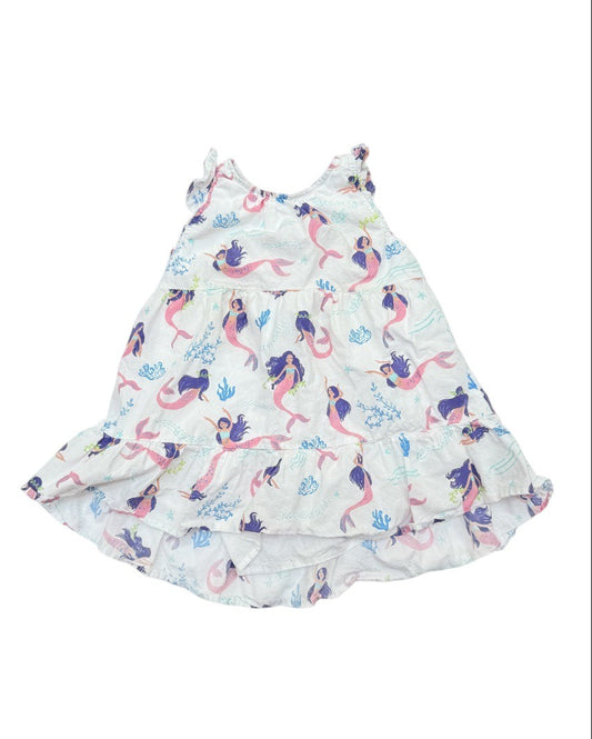 Hatley Mermaid Print Dress Size 3