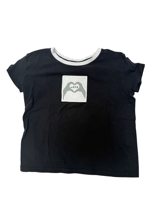 Old Navy Love Heart Hands T-Shirt Size 8