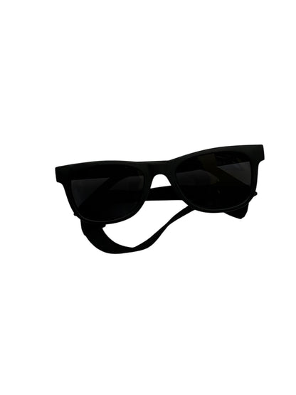 Kids Black Sunglasses with Adjustable Strap 6-18m