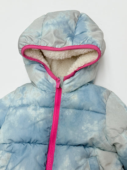 Baby Gap Tie-Dye Puffer Jacket 12-18M