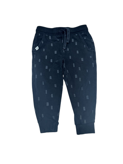 Miles the Label Black Print Joggers 2Y