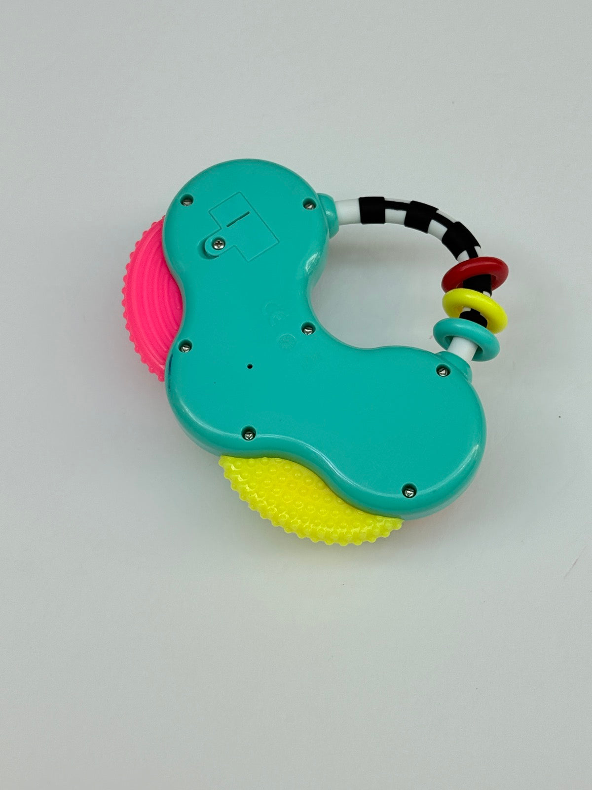 Sassy Teethe & Twirl Musical Rattle Sensory Toy