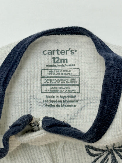 Carter's Dinosaur Print Footed Sleeper 12M