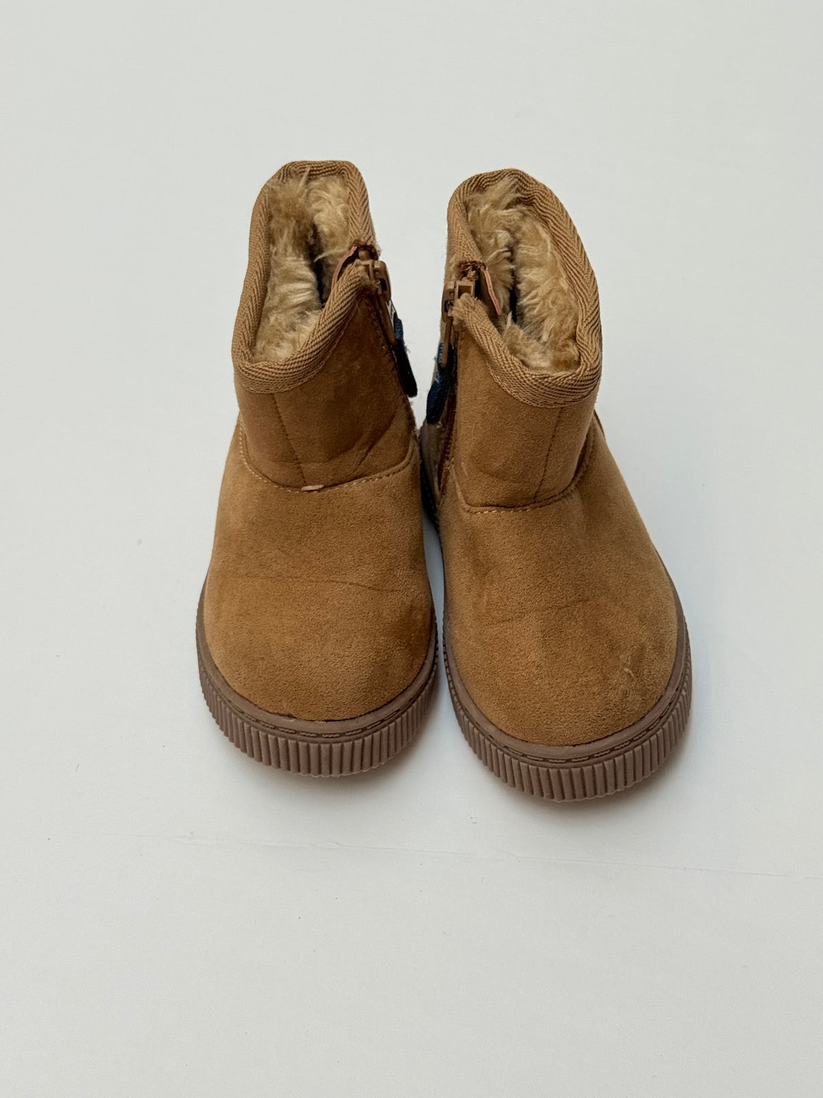 Cat & Jack Faux Fur Suede Boots Size 5