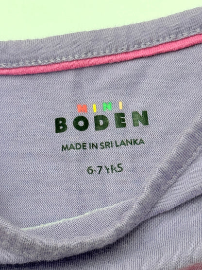 Mini Boden Mouse Bunny T-Shirt Size 6-7Y