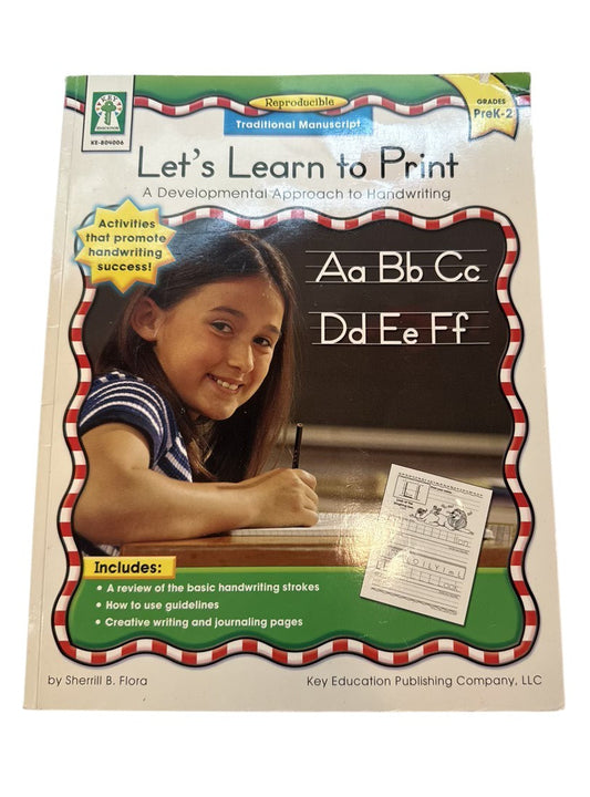 Sherrill B. Flora Let's Learn to Print