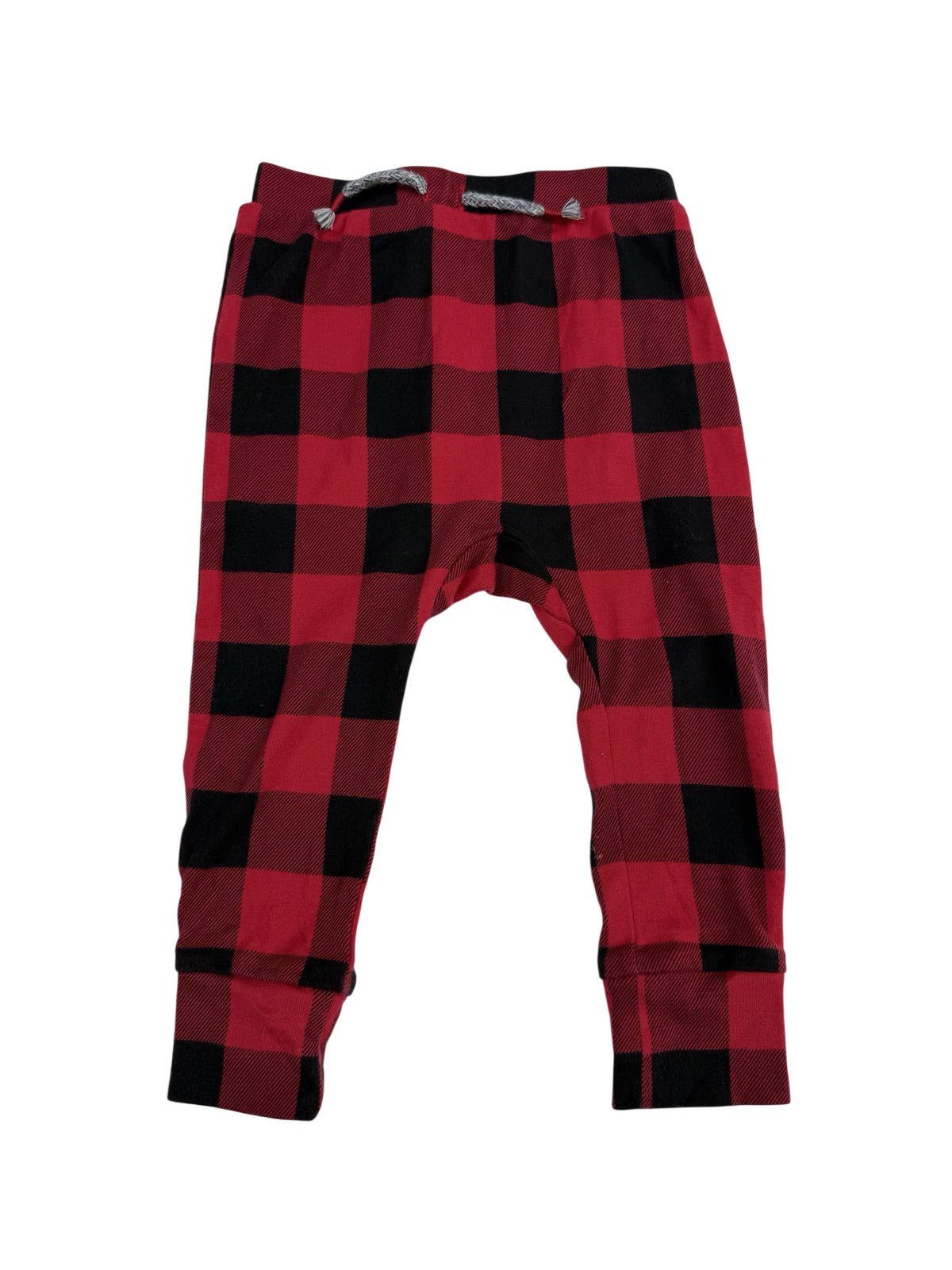 Joe Fresh Buffalo Plaid Joggers 18-24m