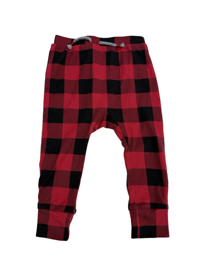 Joe Fresh Buffalo Plaid Joggers 18-24m