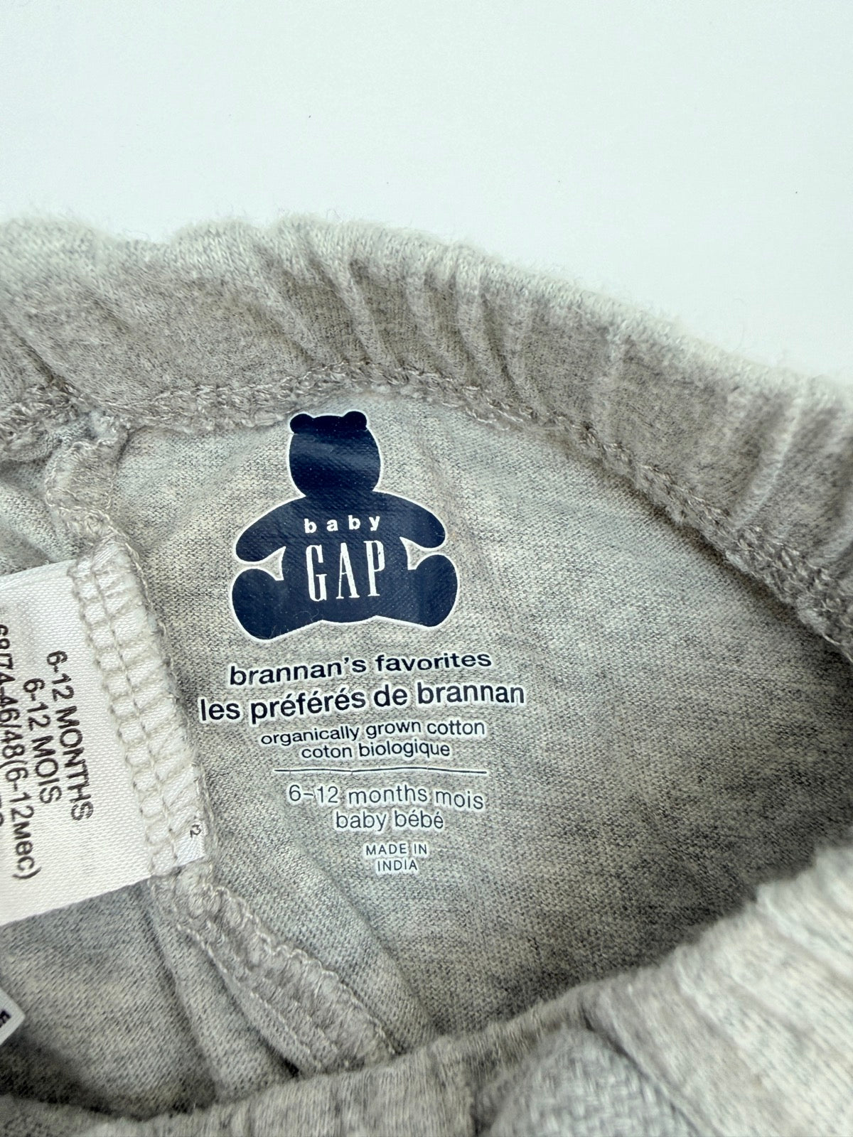 Baby Gap Gray Jogger Sweatpants 6-12M