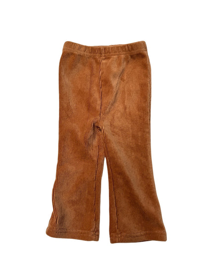 Rust Corduroy Flare Pants 12M