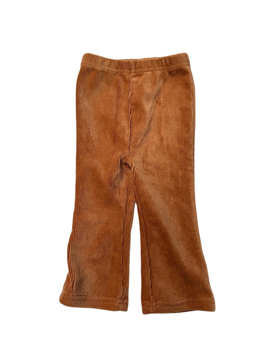 Rust Corduroy Flare Pants 12M
