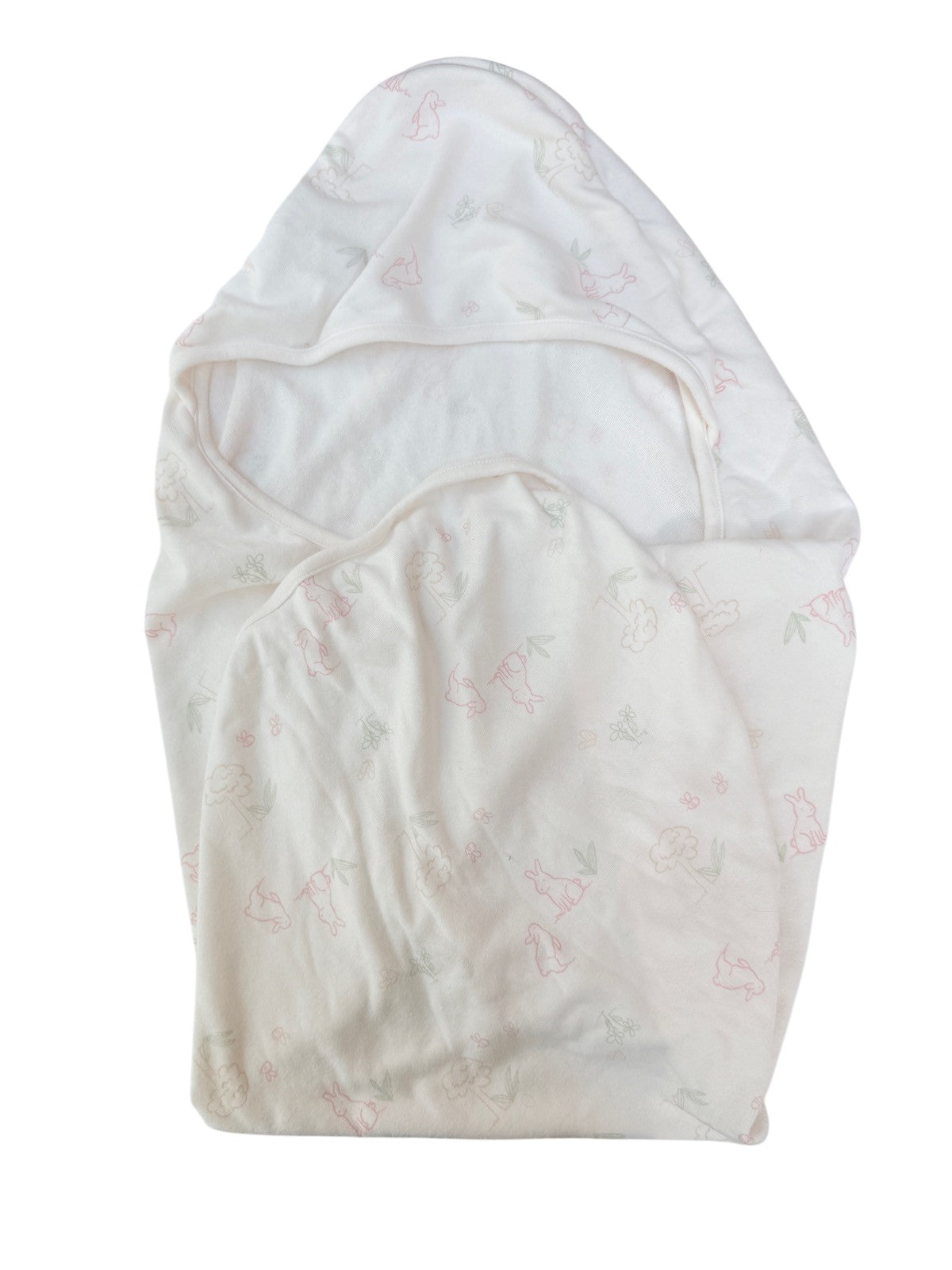 Carter's Bunny Print Hooded Towel One Size