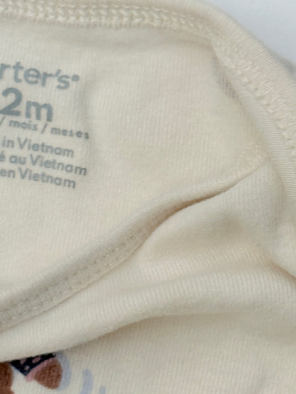 Carter's Bunny Print Bodysuit 12M