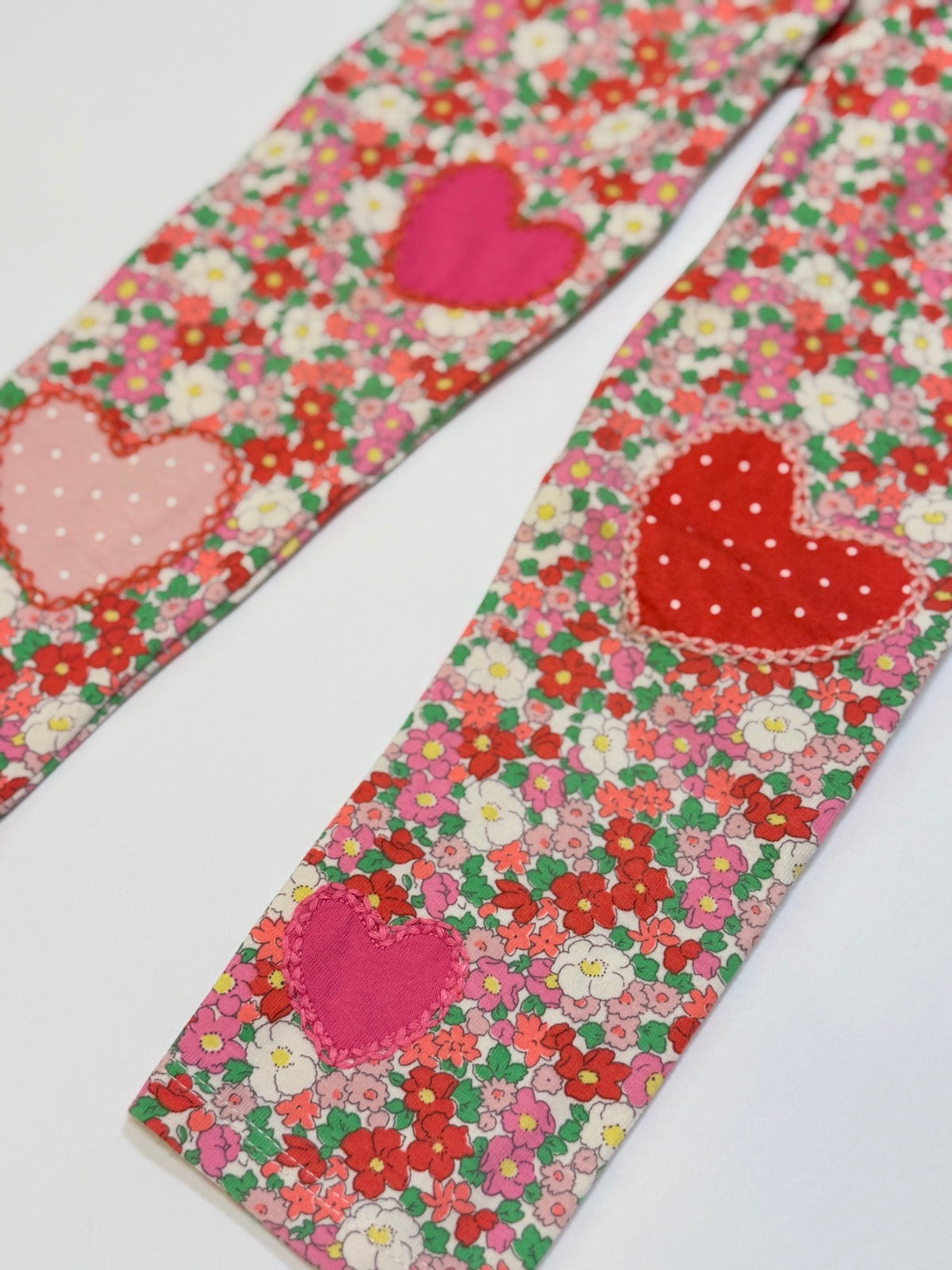 Mini Boden Floral Heart Leggings 4-5Y