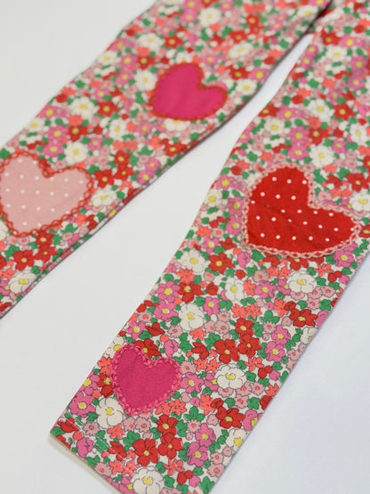 Mini Boden Floral Heart Leggings 4-5Y
