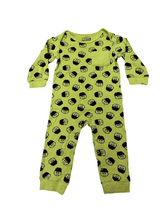 Marvel Amazon Essentials Hulk Romper 18M