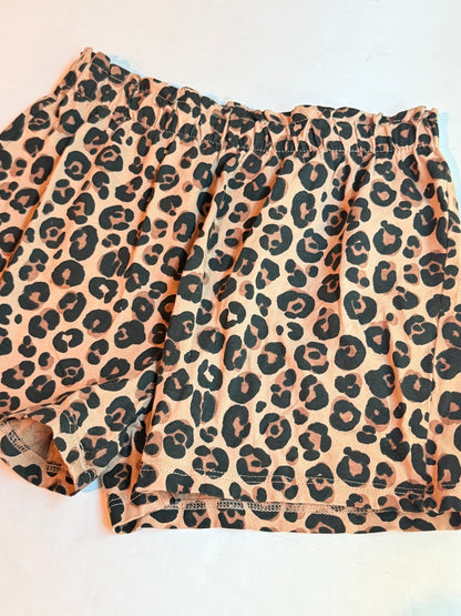 H&M Leopard Print Shorts Size 6-7Y