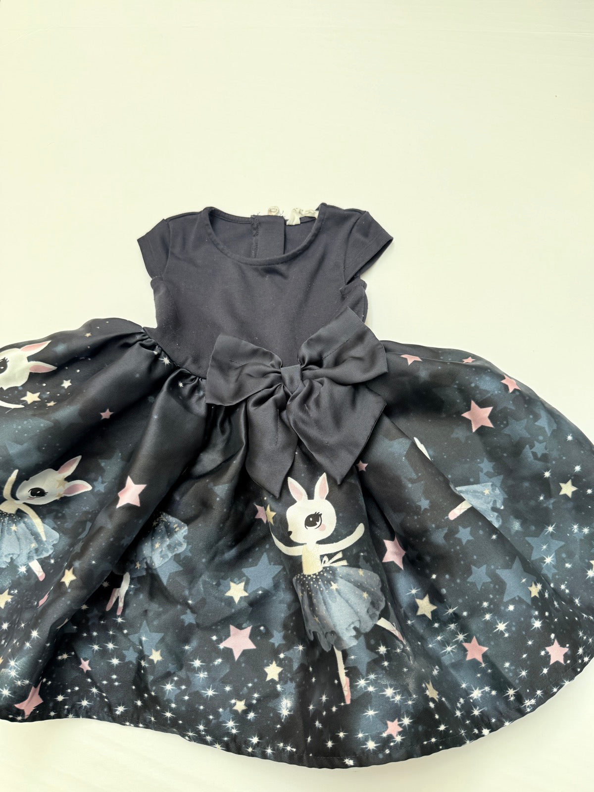 H&M Bunny Ballerina Star Print Dress 2T