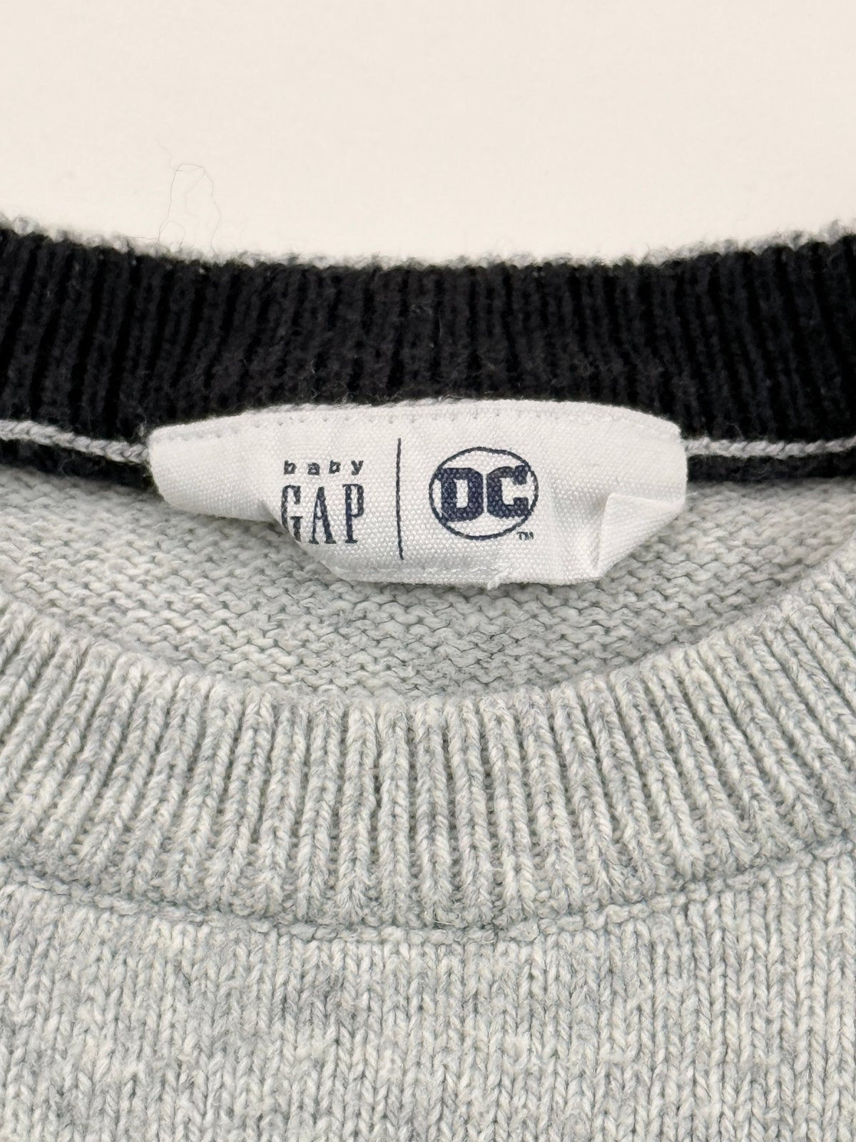 Baby Gap x DC Batman Gray Sweater 3T