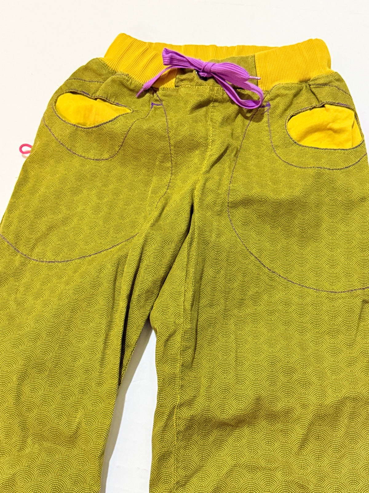 E9 From Another Planet Olive Climbing Pants 8Y