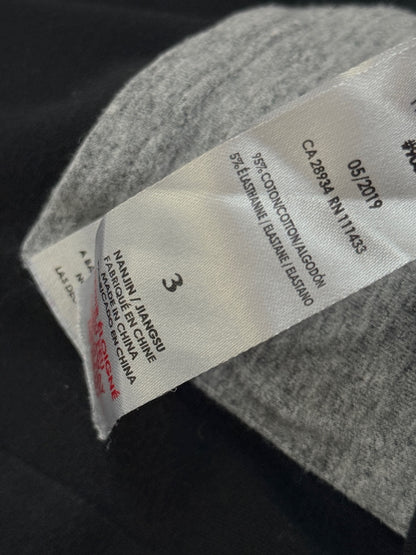 Miles Black Long Sleeve Top Size 3