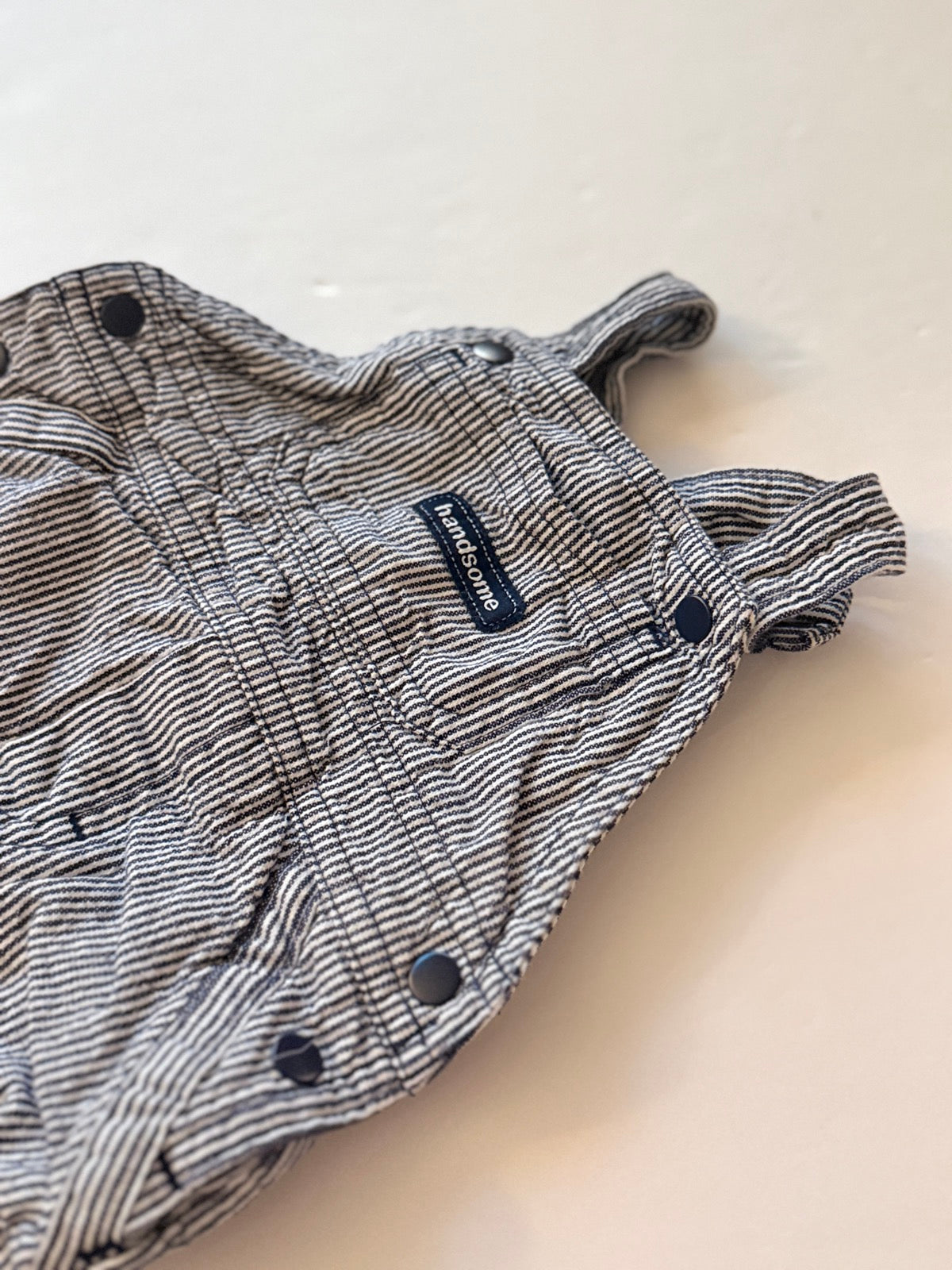 Just One You Carter's Striped Shortall 3M