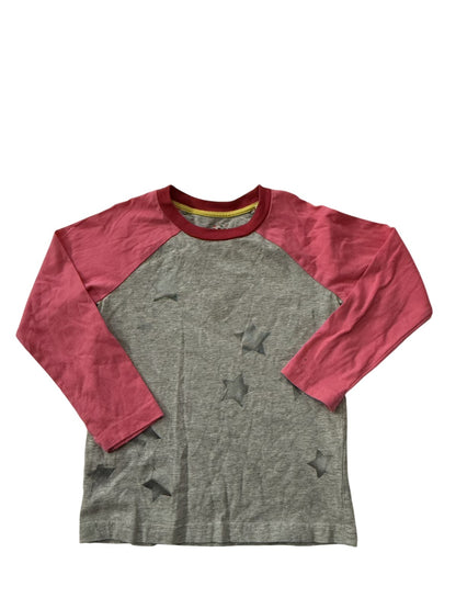 Mini Boden Star Raglan Long Sleeve Top 5-6Y