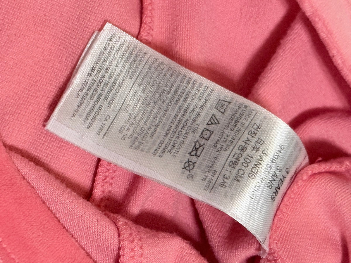 Baby Gap Pink Velour Leggings Size 3T