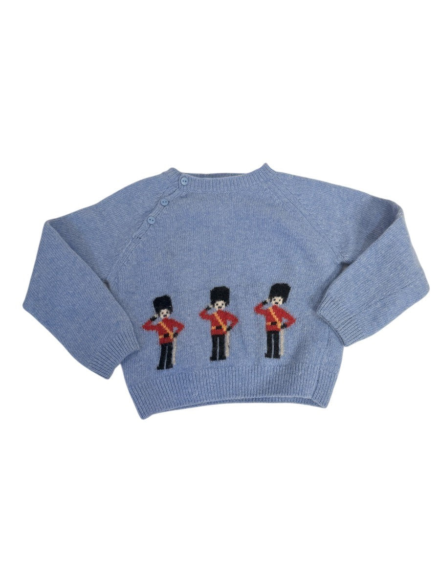 Trotters Marching Guardsman Wool Sweater 18/24M