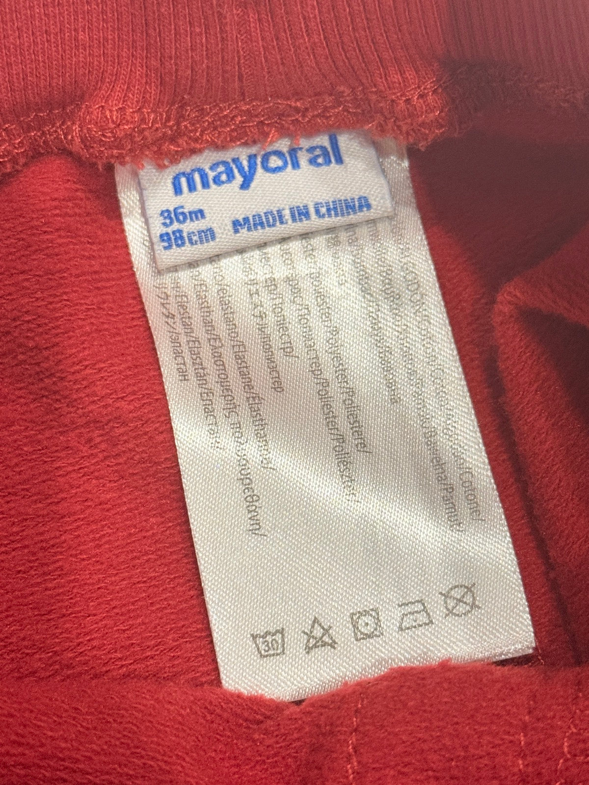 Mayoral Red Dog Tracksuit Set 3T