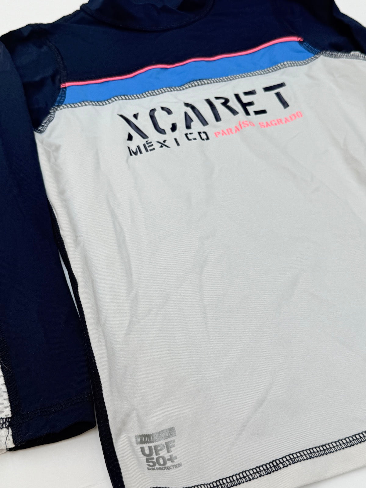 Fullsand Xcaret Mexico Rash Guard Size 9/10
