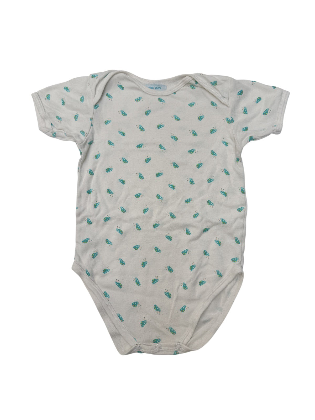 HEMA Ladybug Print Bodysuit Size 3T/4T