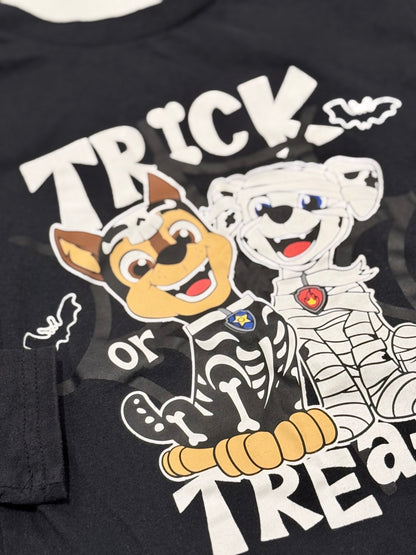 Paw Patrol Trick or Treat Halloween T-Shirt 4T