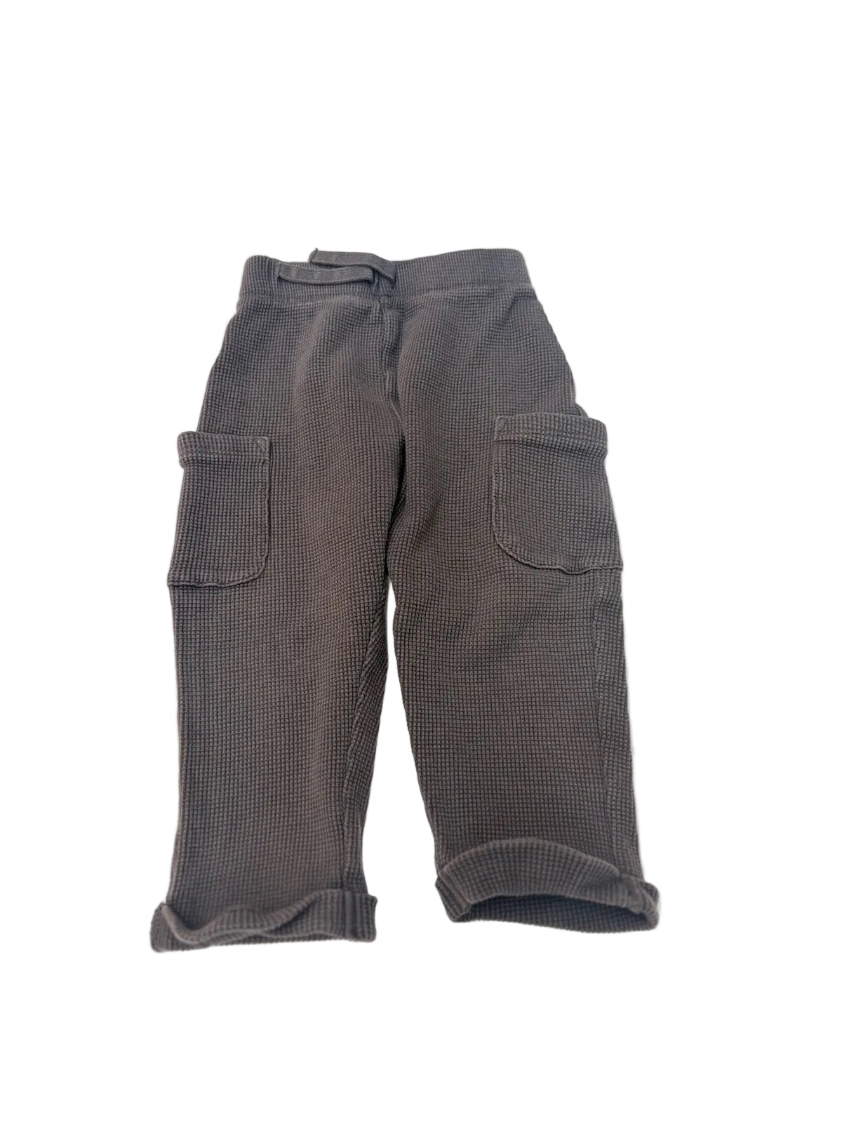 H&M Beige Overalls Gray Joggers Set 2T