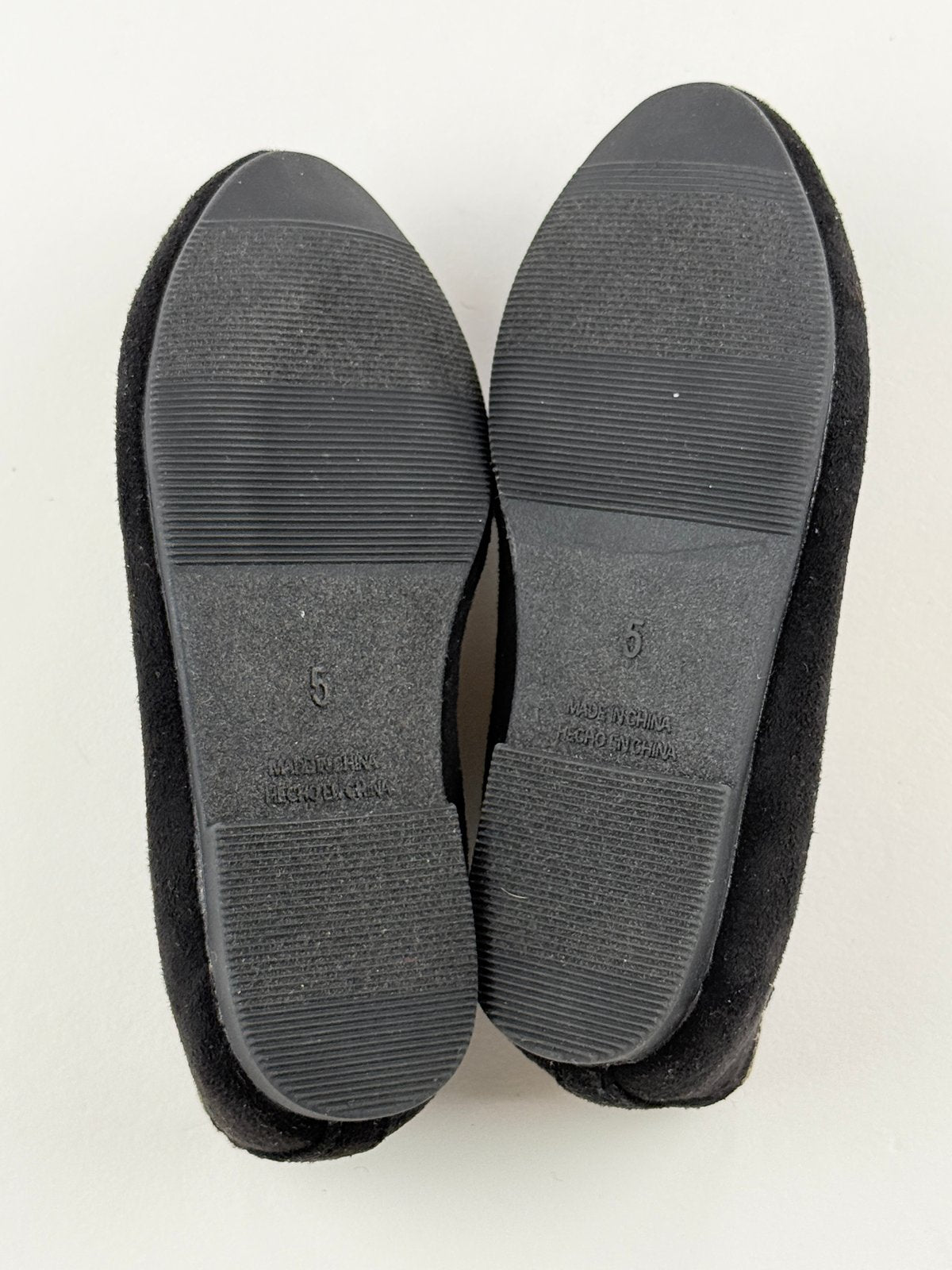 Old Navy Black Cat Face Ballet Flats Size 5