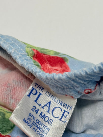 Children's Place Floral Skort Blue 24M