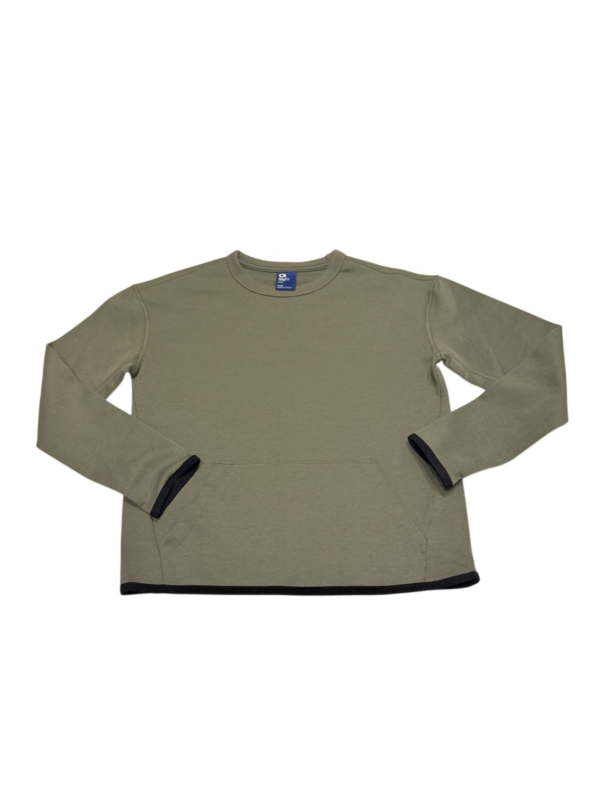 GapFit Dry Olive Crewneck Sweatshirt Size 8-9