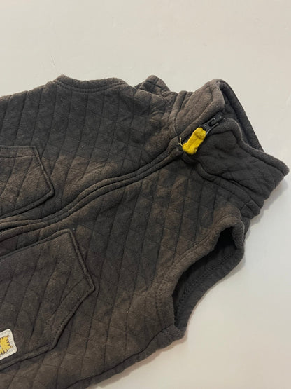Carter's Gray Quilted Vest 12M