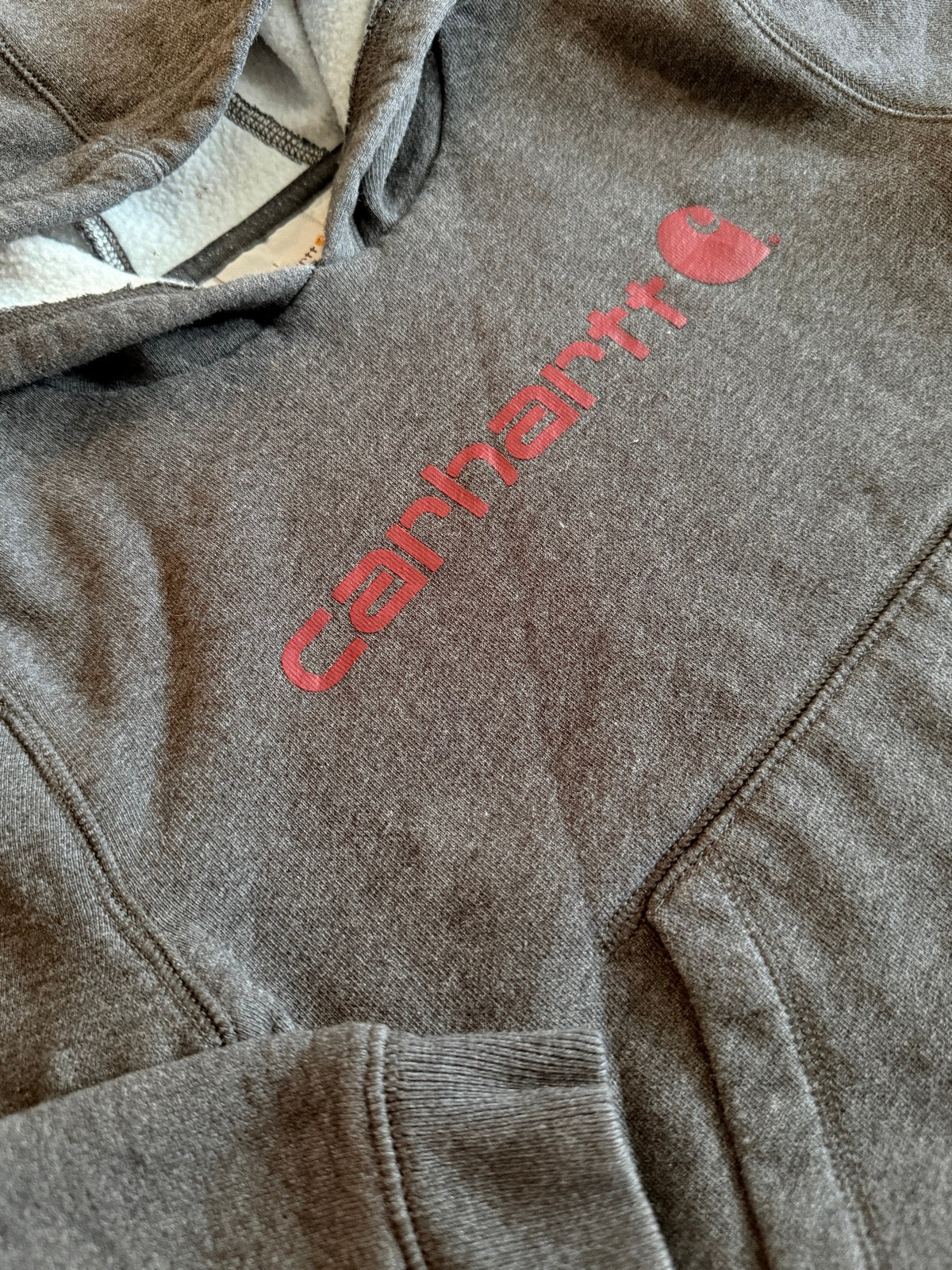Carhartt Gray Hoodie Size 5