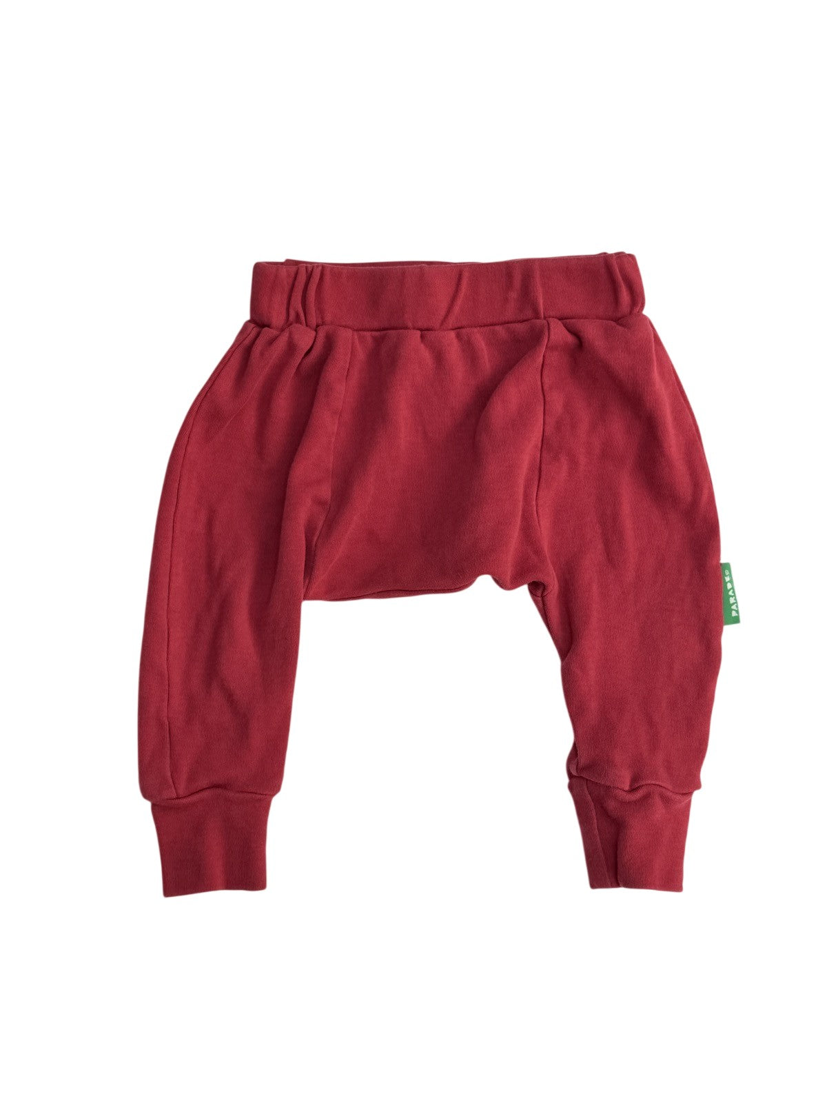 Parade Organic Red Harem Pants 3-6m
