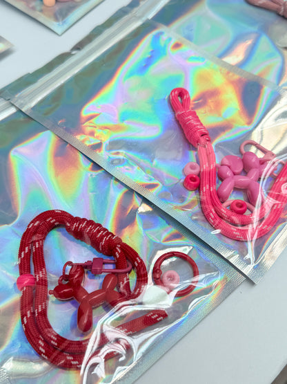 Initials Bag Charms DIY Kits! Perfect for back to school back packs!