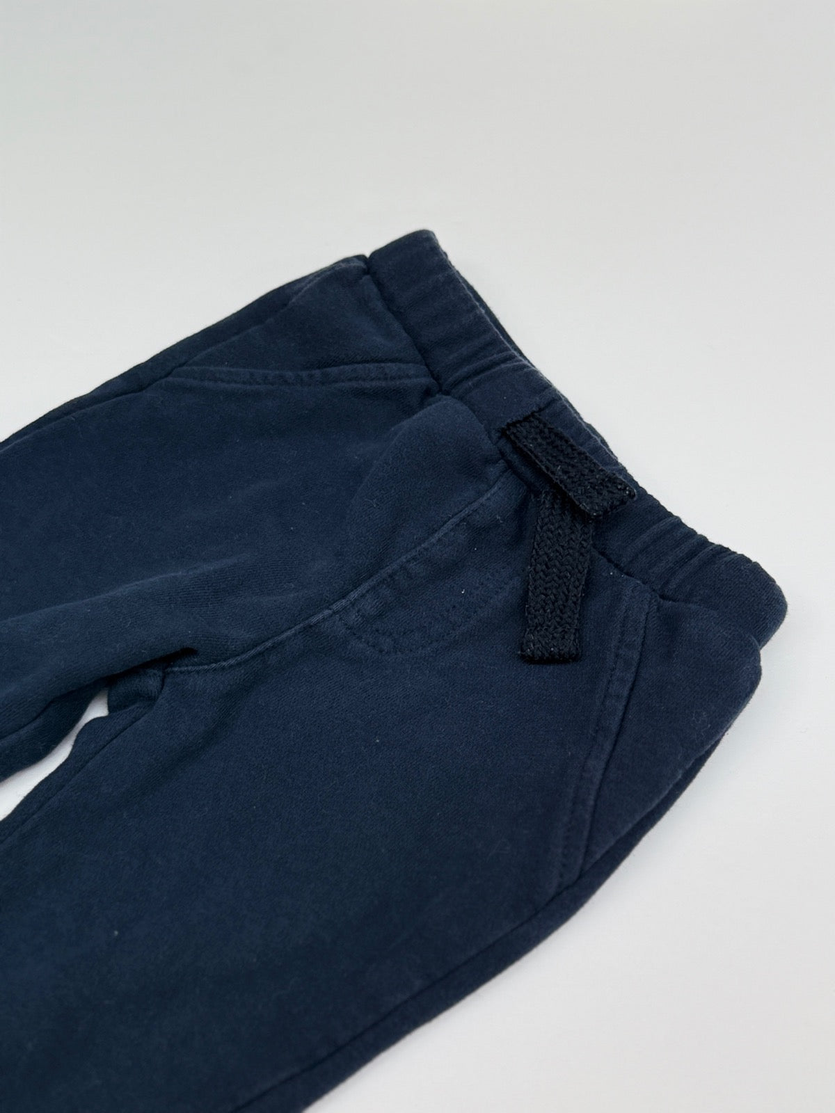 Andy & Evan Navy Joggers 6-9M
