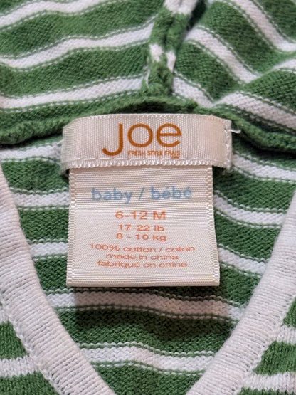 Joe Fresh Striped Hooded Sweater 6-12M