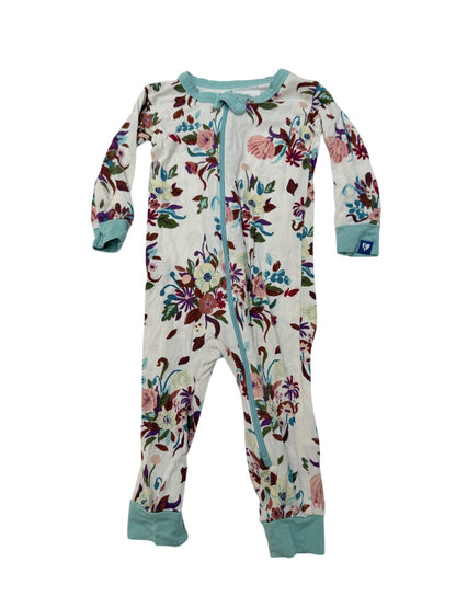 Hatley Baby Floral Zip Footed Sleeper 6-9M