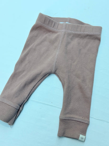 Zara Mini Ribbed Leggings 1-3M