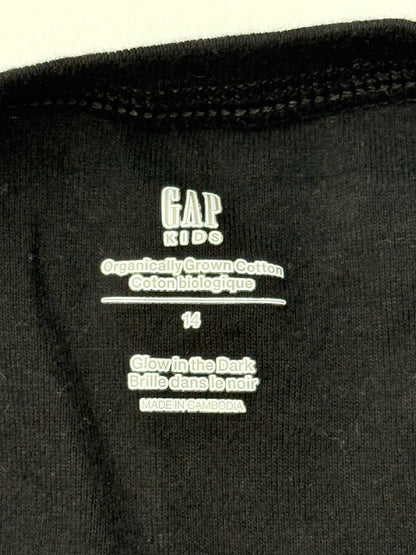 Gap Kids Skeleton Glow in the Dark Pajamas Size 14