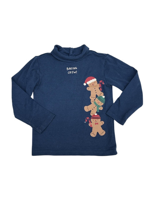 Fagottino Baking Crew Gingerbread Sweatshirt 3T
