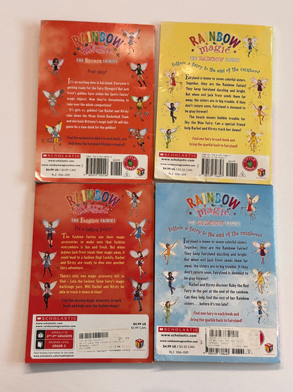 Daisy Meadows Rainbow Magic Random 4-Book Bundle