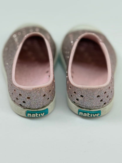 Native Jefferson Glitter Slip-On Sneaker C7